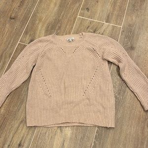 Lucky Brand Light Pink Knit Sweater